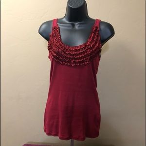 Bisou Bisou dressy tank top